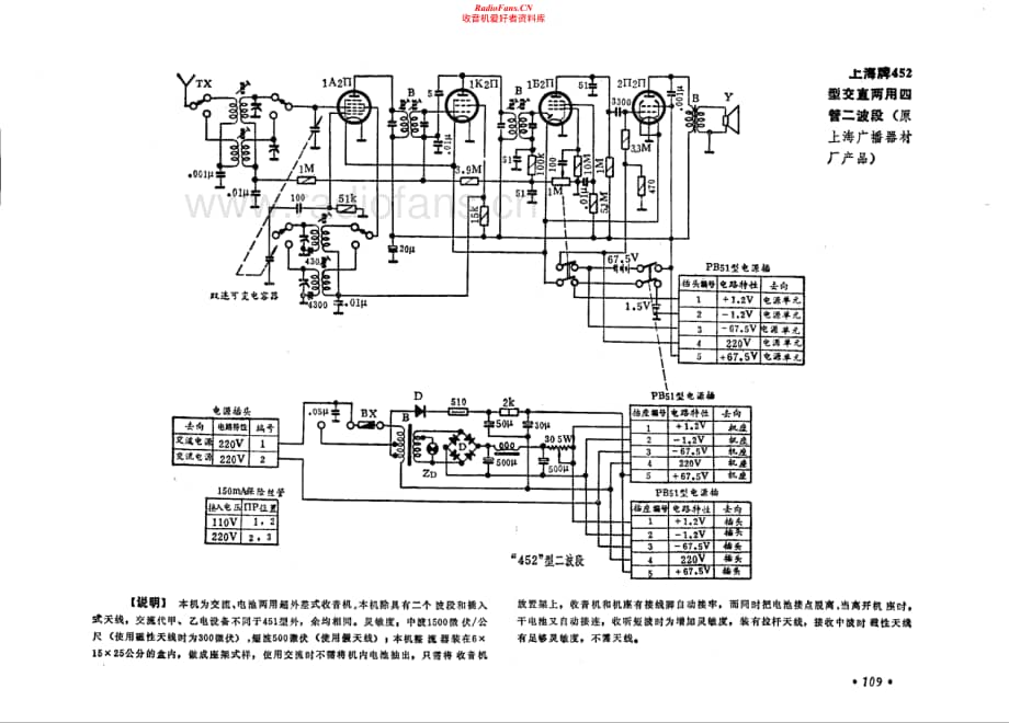 上海牌452型电路原理图.pdf_第1页