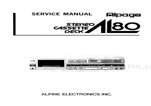 alpine_al-80 (1) 电路图 维修原理图.pdf