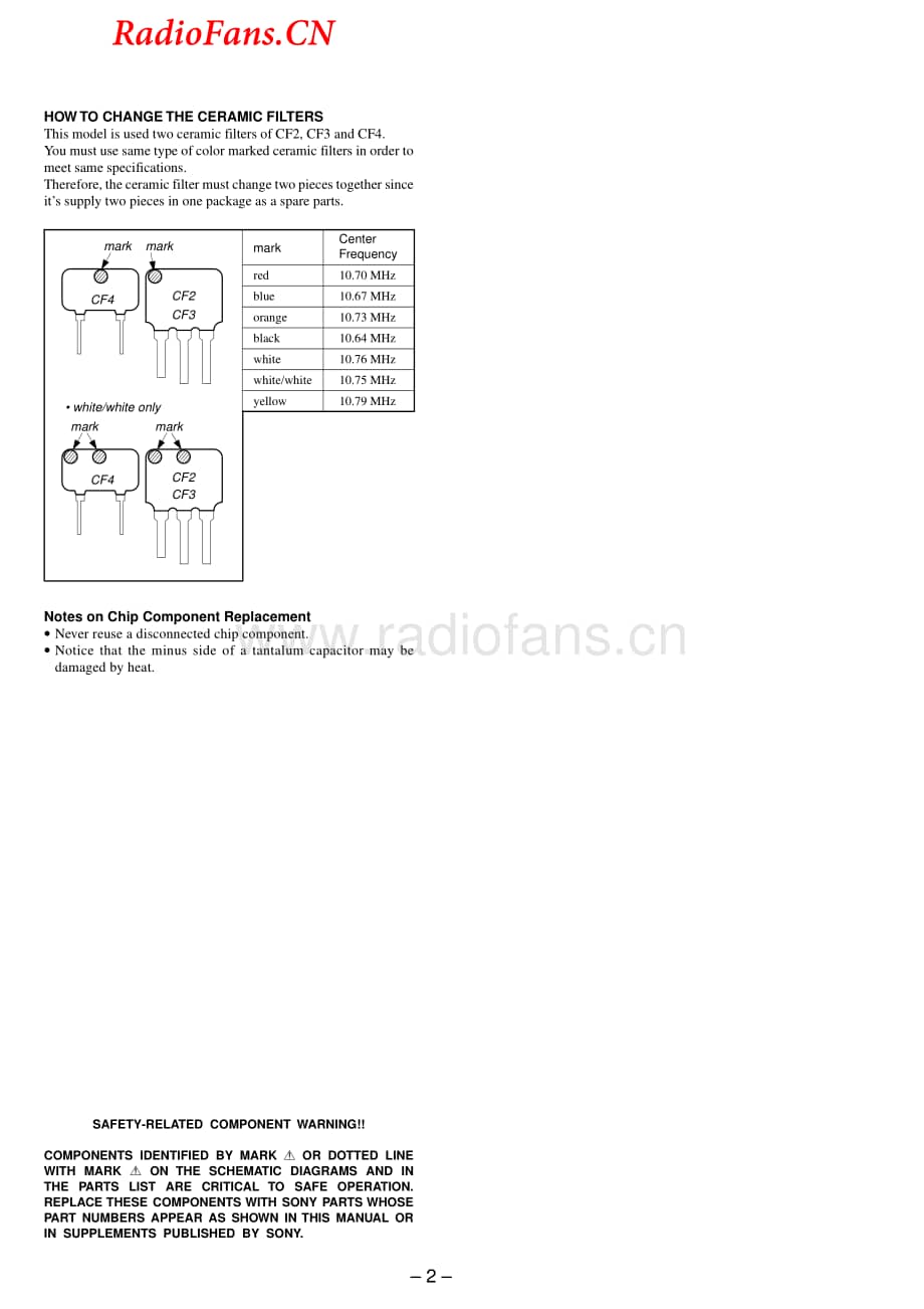 sony_icf-703l_sm 电路图 维修原理图.pdf_第2页