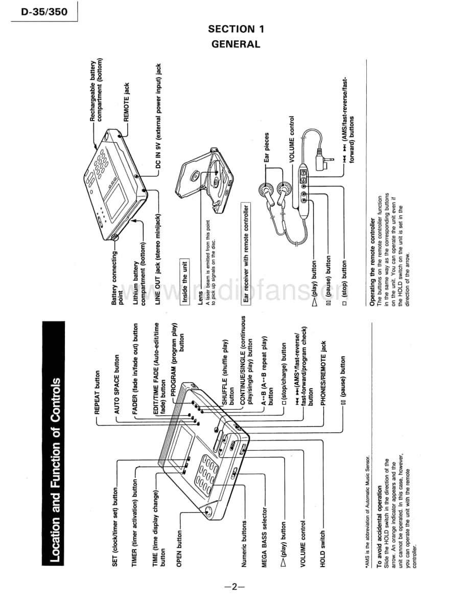 sony_D-35_350_SERVICE_MANUAL 电路图 维修原理图.pdf_第2页