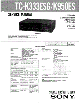 Sony_TCK-333-ESG_service_manual 电路图 维修原理图.pdf