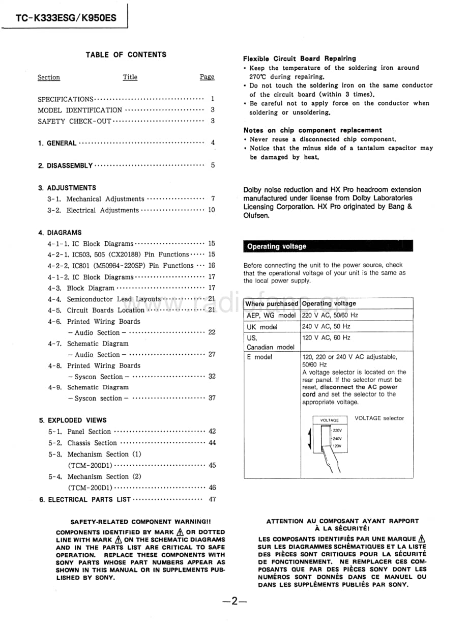 Sony_TCK-333-ESG_service_manual 电路图 维修原理图.pdf_第2页