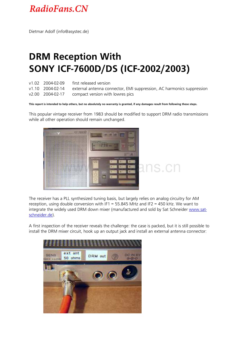 sony_icf-2002_2003_7600dds_drm_modification_manual 电路图 维修原理图.pdf_第1页