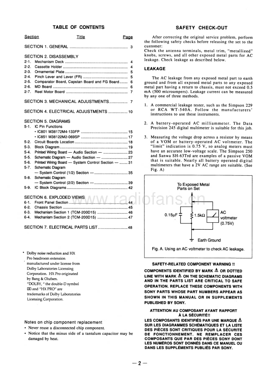 Sony_TCKA-3-ES_service_manual 电路图 维修原理图.pdf_第2页