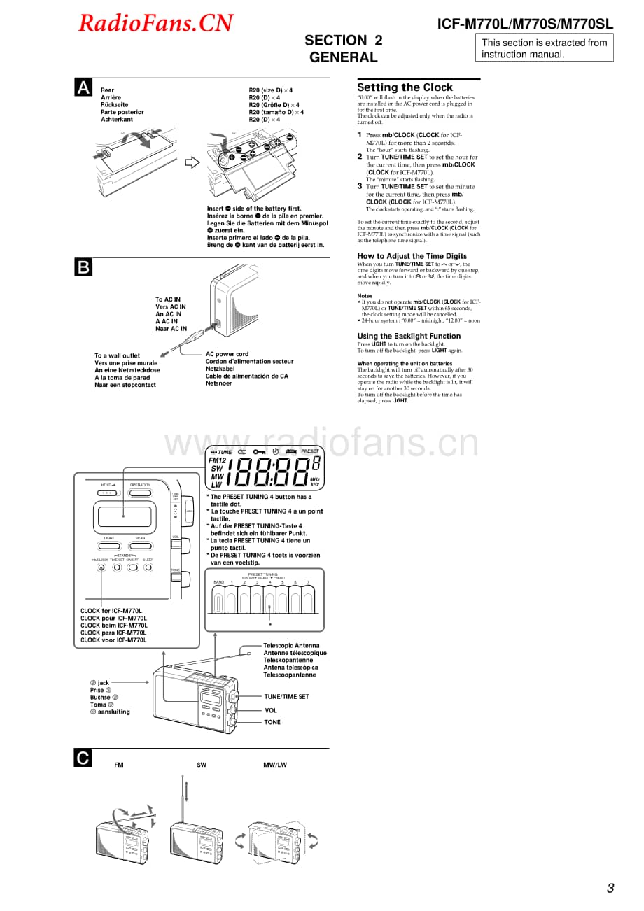 sony_icf-m700_service_manual 电路图 维修原理图.pdf_第3页