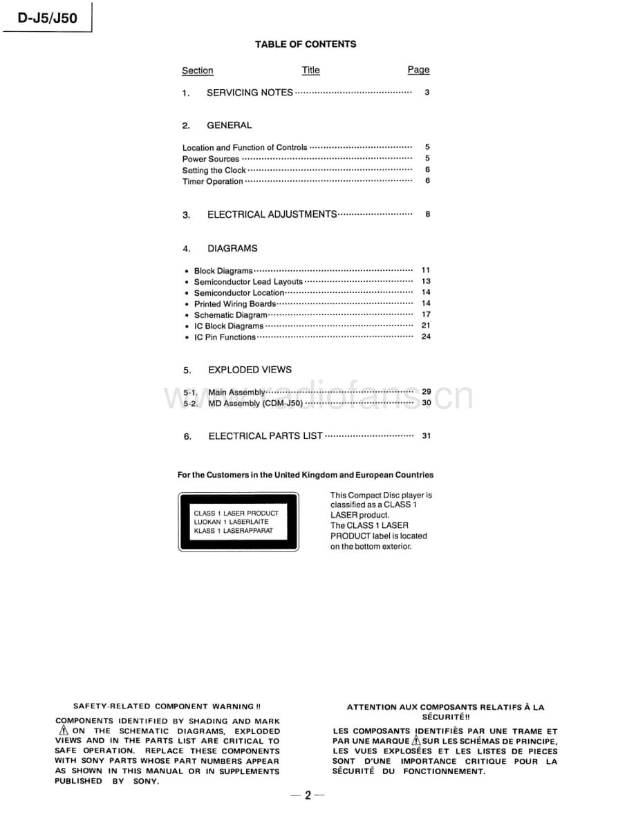 sony_D-J50 电路图 维修原理图.pdf_第2页