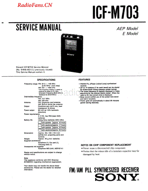 sony_icf-m703_service_manual 电路图 维修原理图.pdf