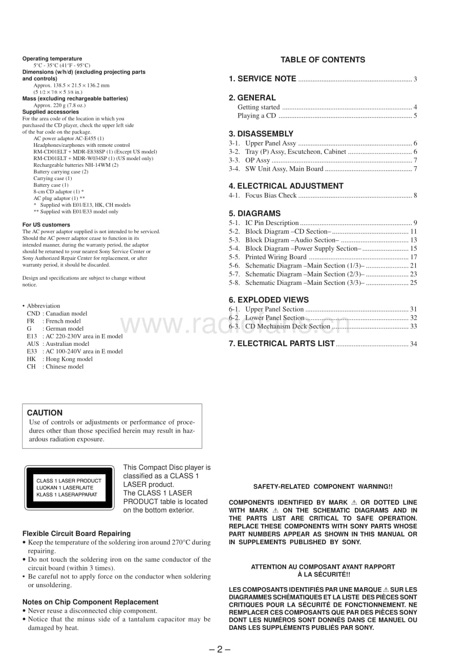 sony_D-E01EJ01 电路图 维修原理图.pdf_第2页