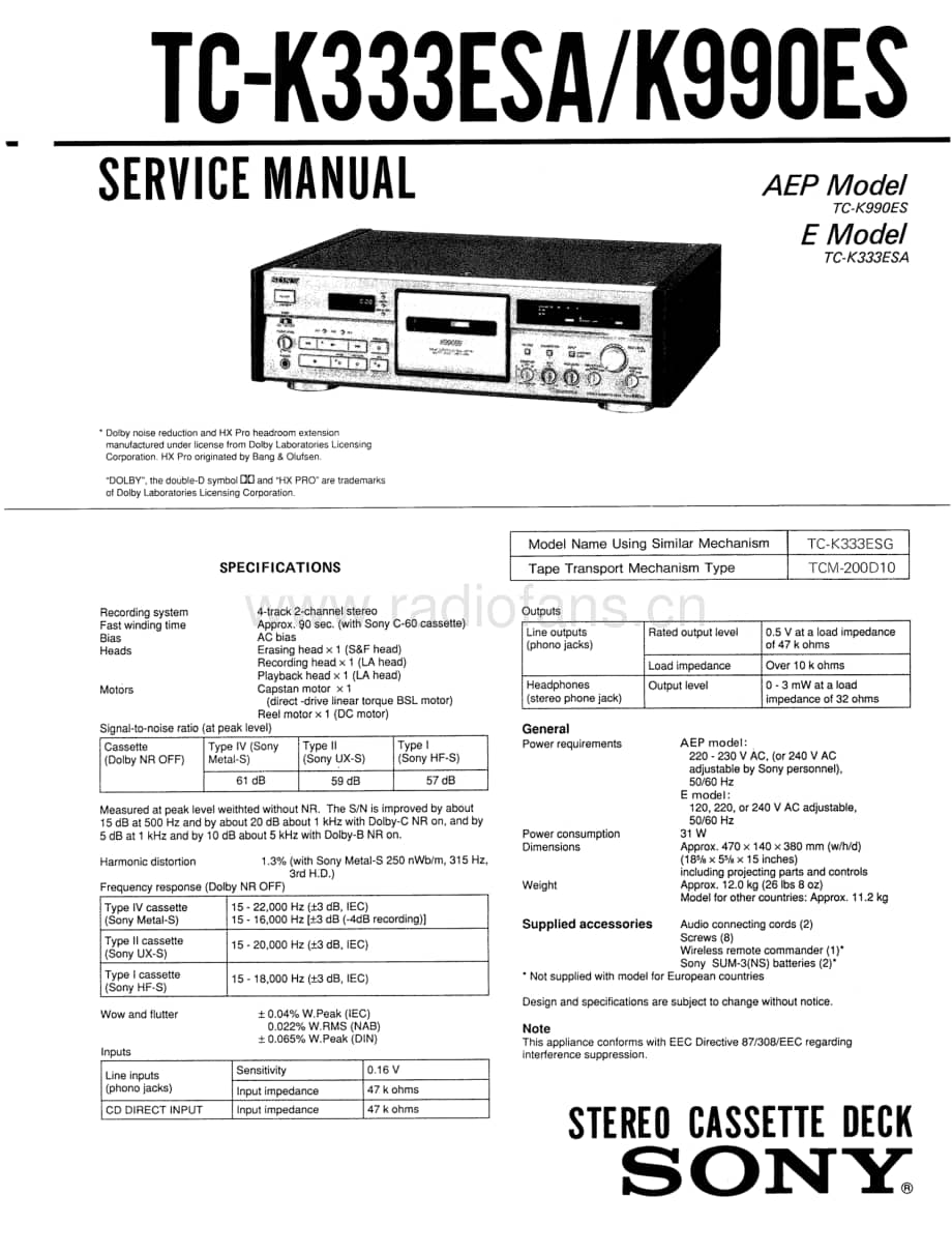 TC-K333ESA_K990ES SM 电路图 维修原理图.pdf_第1页