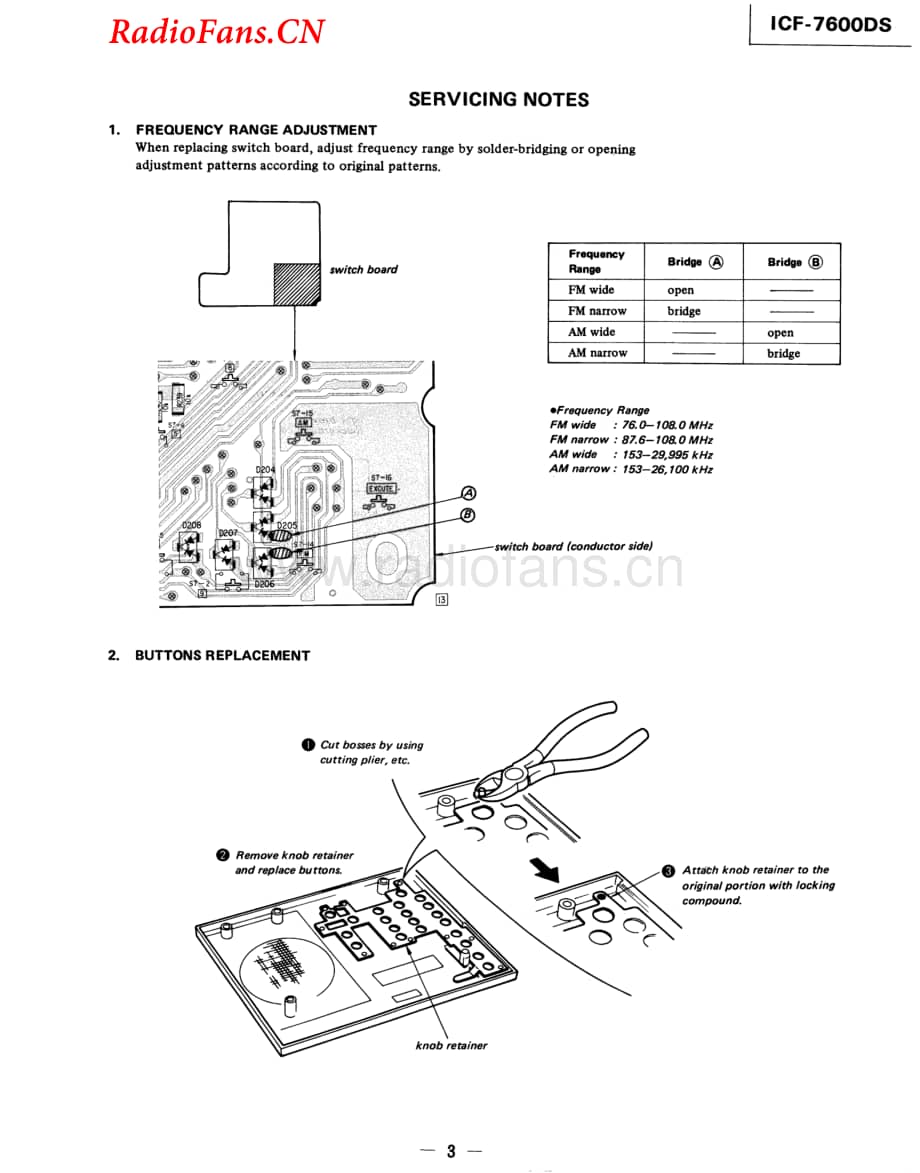 SONYicf-7600ds 电路图 维修原理图.pdf_第3页