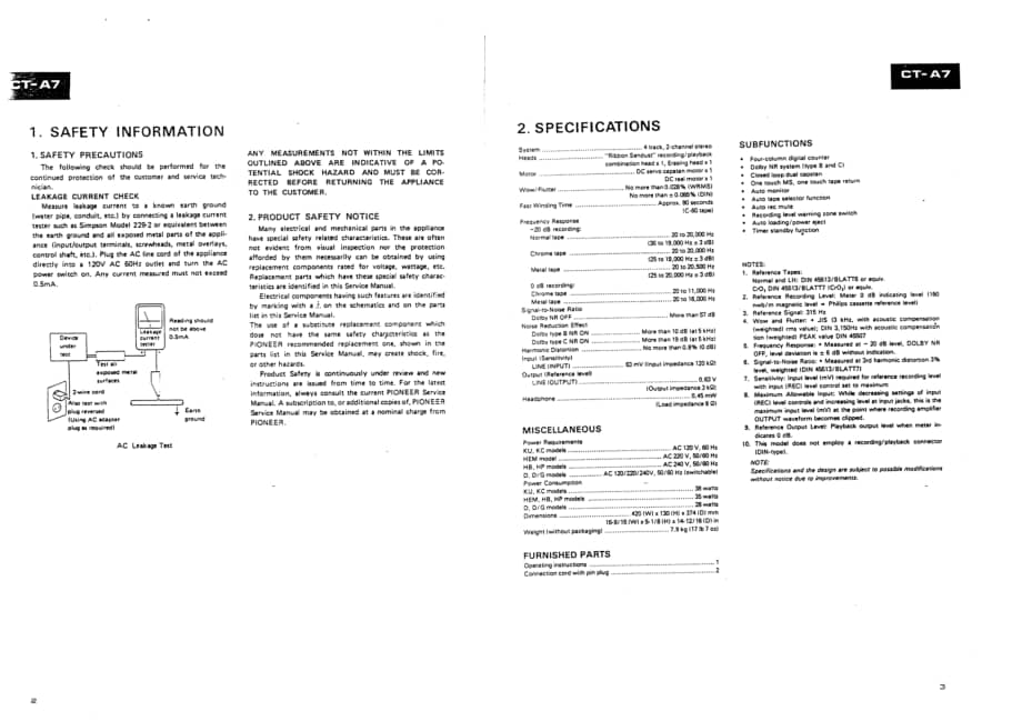 pioneer_ct-a7_sm 电路图 维修原理图.pdf_第2页