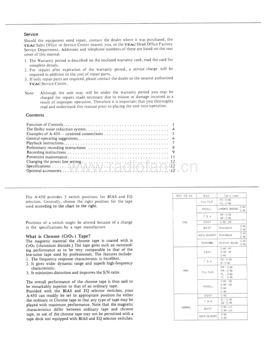 TEAC_A-450_owners_manual 电路图 维修原理图.pdf_第3页