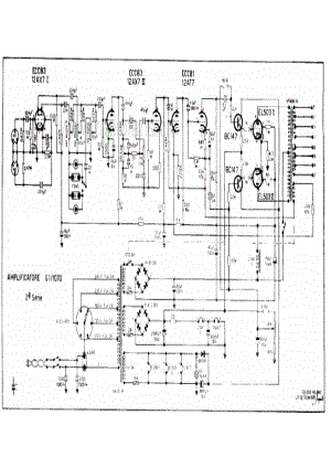 Geloso G1-1070 Amplifier II series 电路原理图.pdf