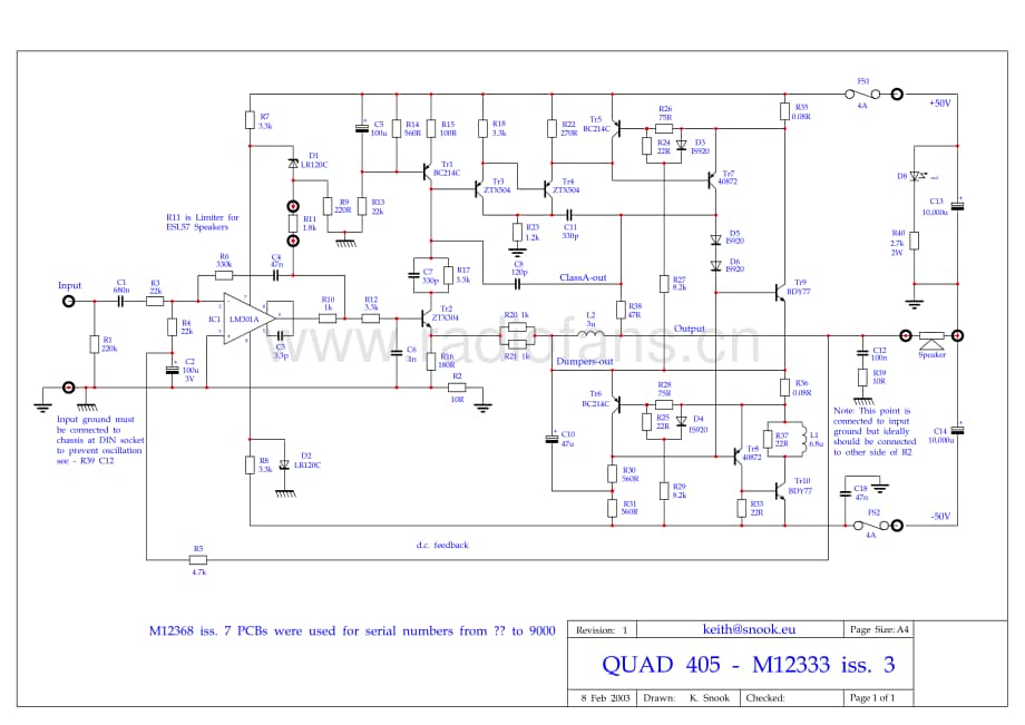 Quad 405 schematic evolution 电路原理图.pdf_第2页