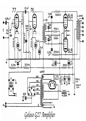 Geloso G27 Amplifier 电路原理图.pdf