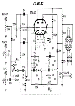 GBC SM-4413 AF preamplifier 电路原理图.pdf