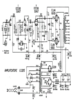 Geloso G3215 Amplifier 电路原理图.pdf