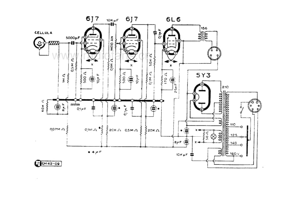 Prevost 61 amplifier 电路原理图.pdf_第1页