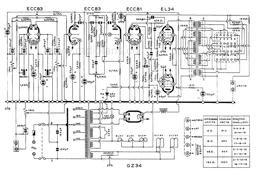 Lesa A566-T2 amplifier 电路原理图.pdf_第1页