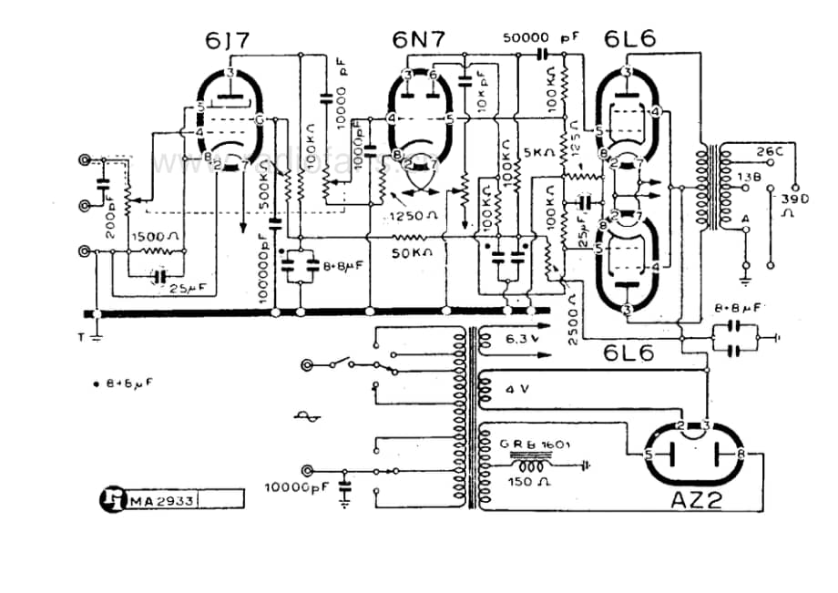 SAFAR PR15 amplifier 电路原理图.pdf_第1页
