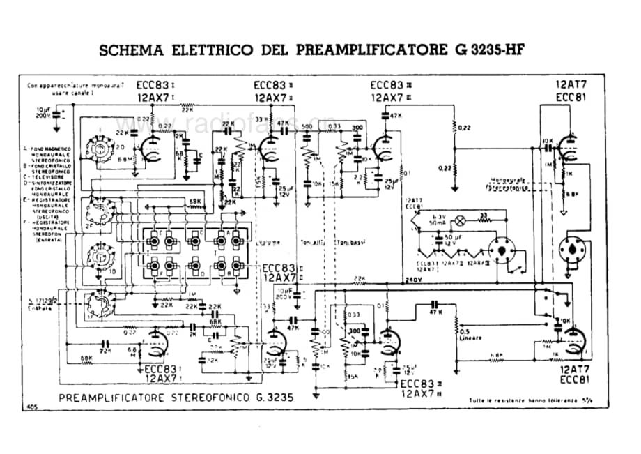 Geloso G3235HF Preamplifier 电路原理图.pdf_第1页
