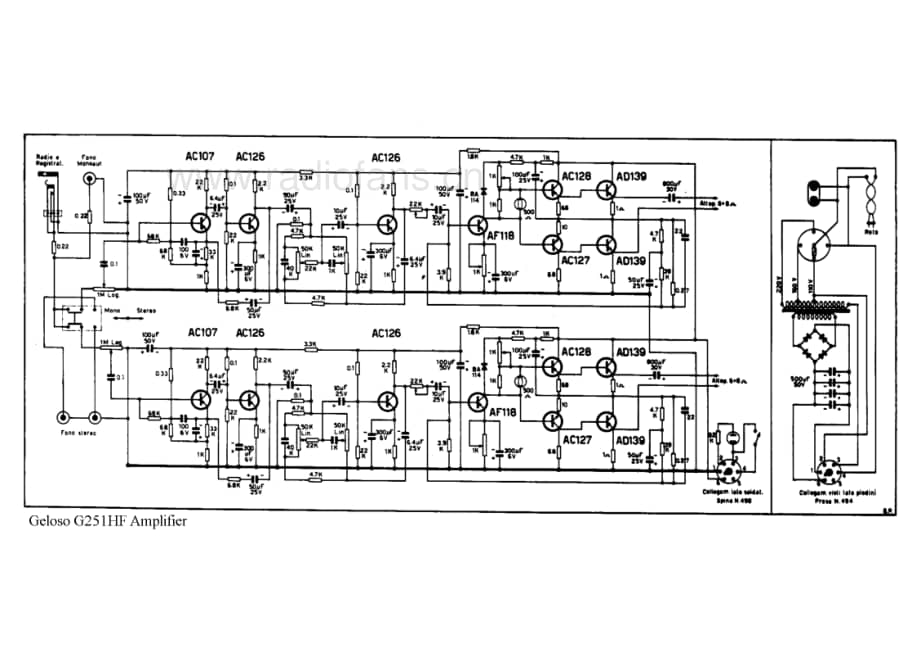 Geloso G251HF Amplifier 电路原理图.pdf_第1页