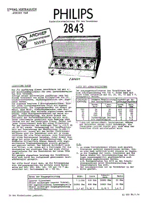 Philips 2843 电路原理图.pdf