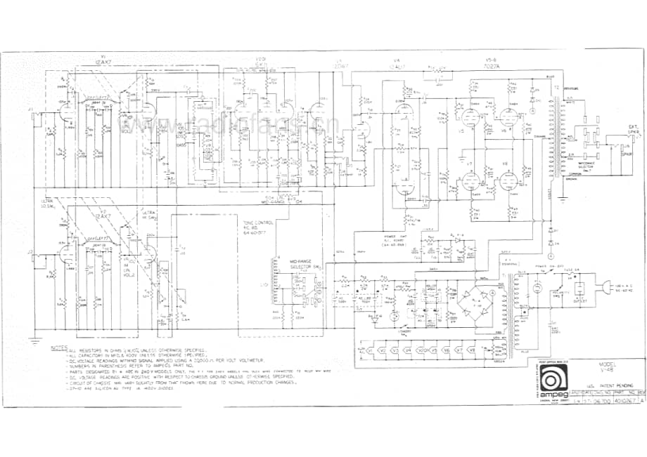 Ampeg V-4B 电路原理图.pdf_第1页
