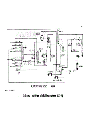 Geloso G230PA Power supply 电路原理图.pdf