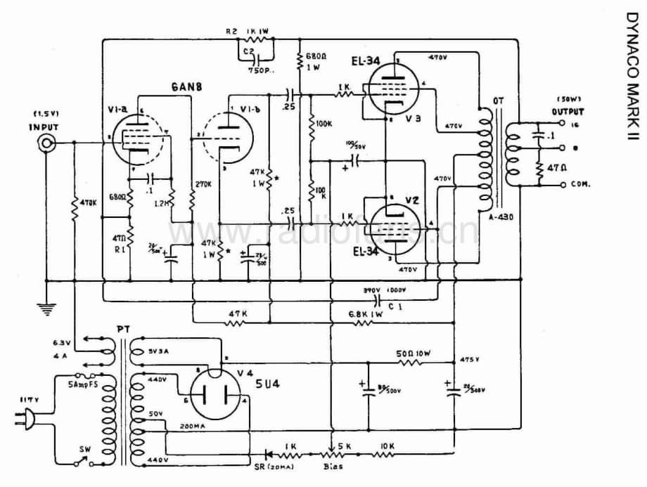 Dynaco MkII 电路原理图.pdf_第1页