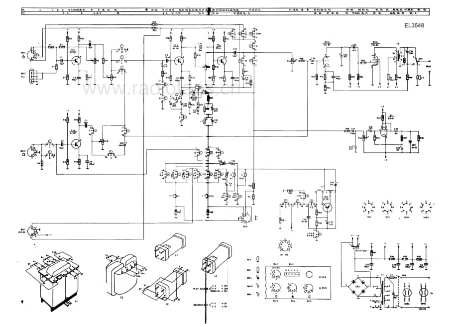 Philips EL3548 amplifier 电路原理图.pdf_第1页