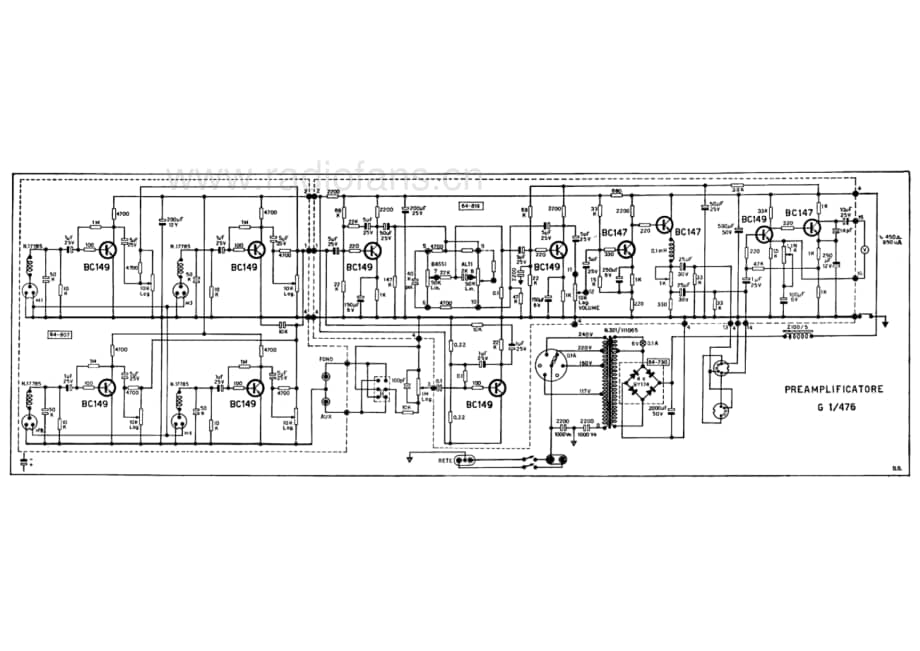 Geloso G1-476 Preamplifier_2 电路原理图.pdf_第1页