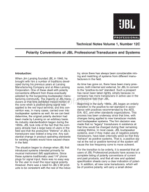 JBL Technical Note - Vol.1, No.12C 电路原理图.pdf