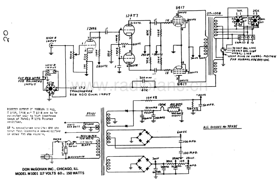McGohan M1001 电路原理图.pdf_第1页