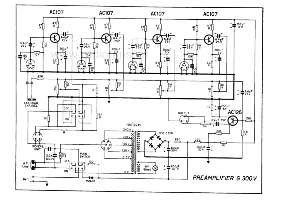 Geloso G300V Preamplifier 电路原理图.pdf_第1页
