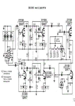 Geloso G243HF-st Preamplifier 电路原理图.pdf