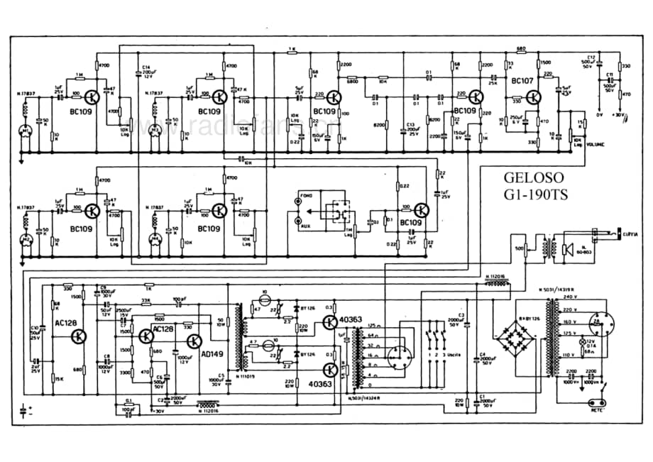 Geloso G1-190TS 电路原理图.pdf_第1页