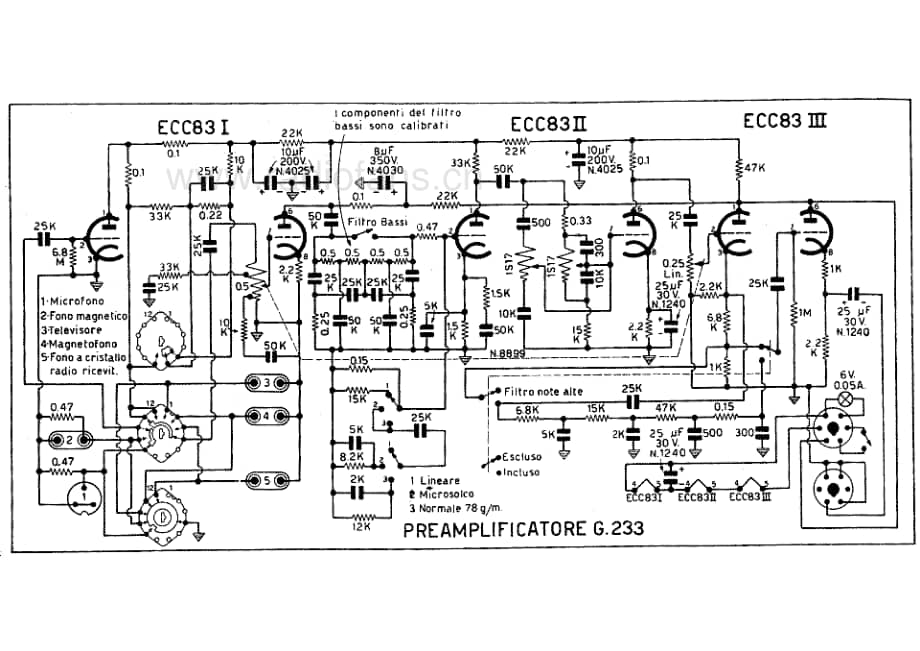 Geloso G233 电路原理图.pdf_第1页