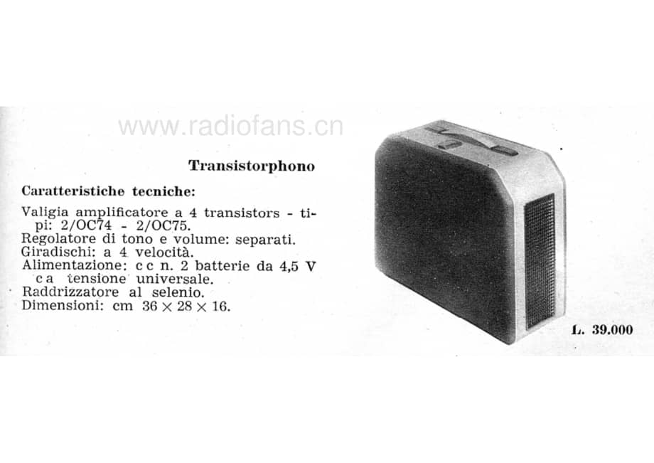 La Voce della Radio - Transistorfono picture 电路原理图.pdf_第1页