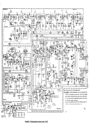 Heathkit AJ-43 stereo tuner 电路原理图.pdf