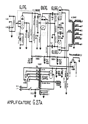 Geloso G27A Amplifier 电路原理图.pdf