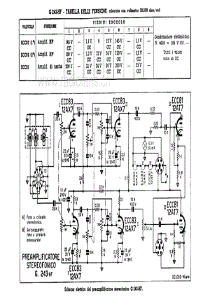 Geloso G243HF Preamplifier 电路原理图.pdf