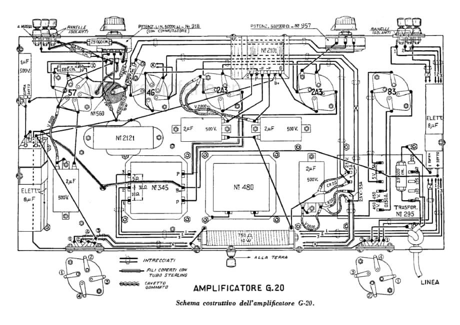 Geloso G20 amplifier assembly 电路原理图.pdf_第1页
