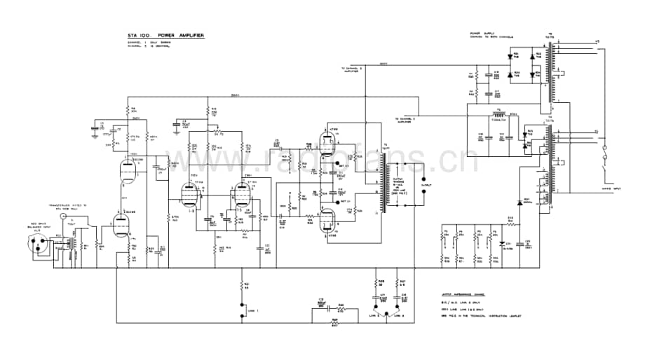 Radford STA100 电路原理图.pdf_第1页