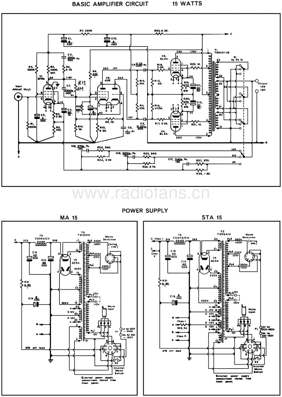 Radford STA15 电路原理图.pdf_第1页