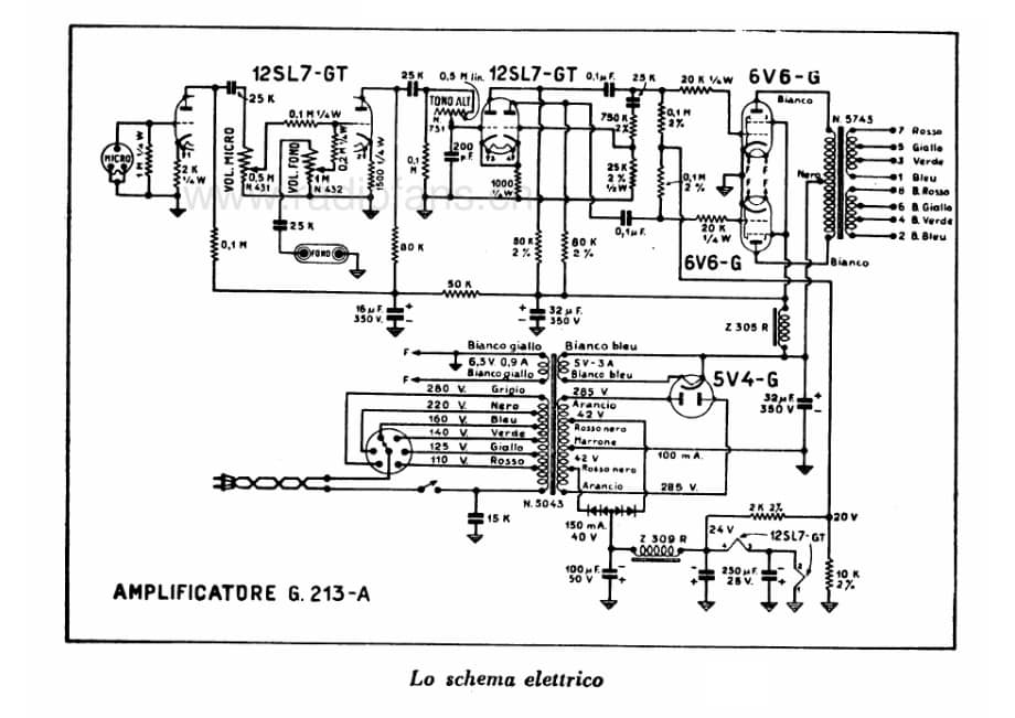 Geloso G213A Amplifier_2 电路原理图.pdf_第1页