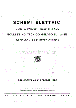 Geloso Amplificatori da 112-113 电路原理图.pdf