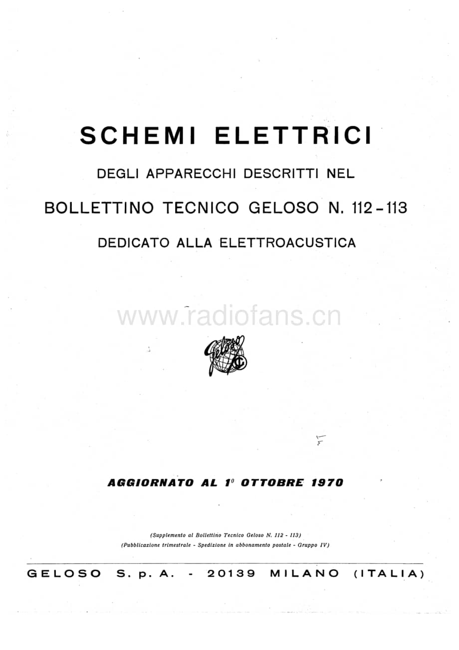Geloso Amplificatori da 112-113 电路原理图.pdf_第1页