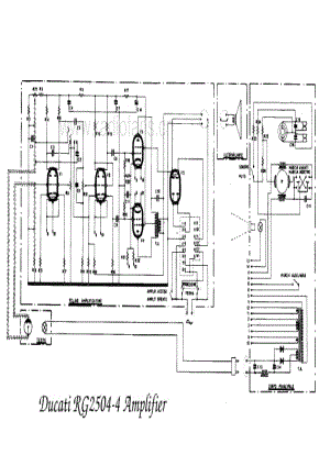 Ducati RG2504-4 Amplifier 电路原理图.pdf