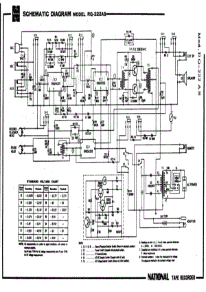 National RQ-222AS recorder 电路原理图.pdf